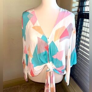 Colorful Buddy Love Top Size Large